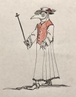 First plague doctor of spring