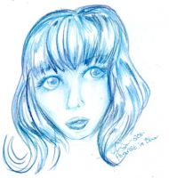 Portrait in Blue