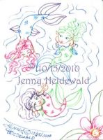 Teeny Mermaids