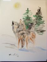 Wolves in harmony