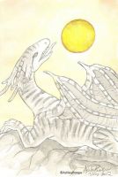 Sunbathing Dragon