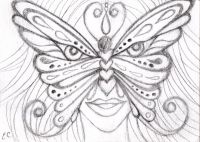 Butterfly Mask Girl