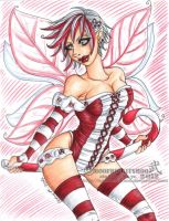 Candy Cane Fairy. Finished.