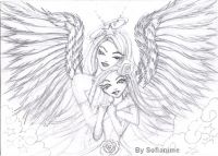 Guardian angel Alexxia and me